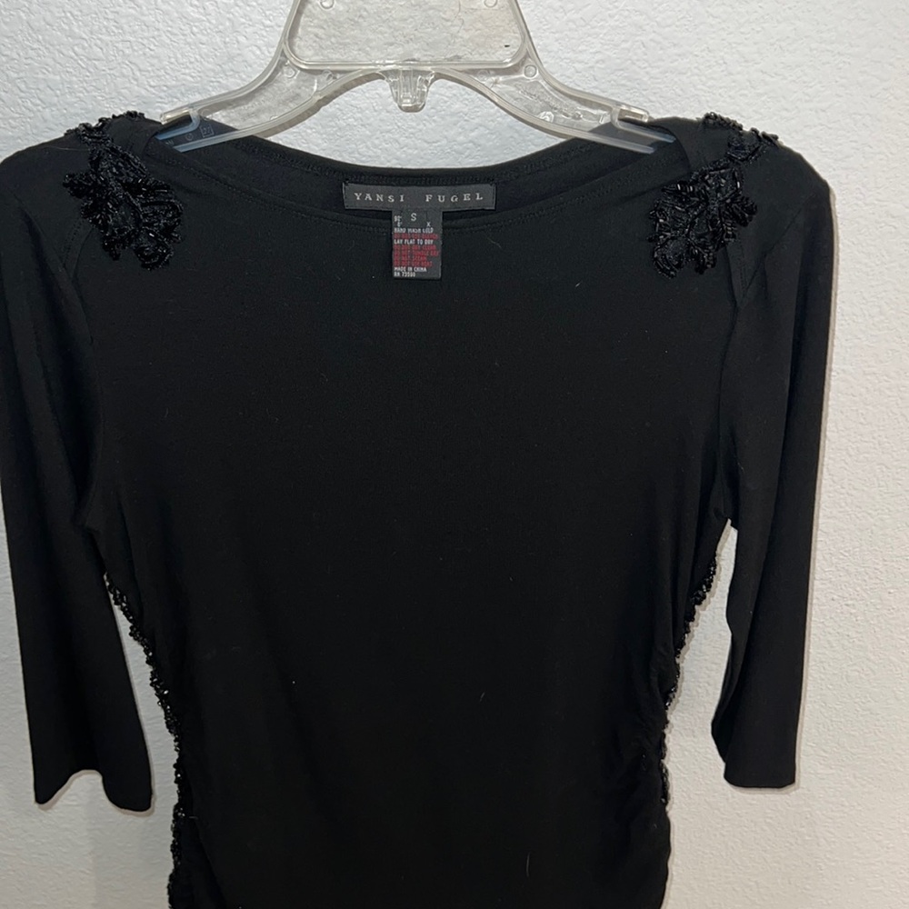 Embellished Yansi Fugel Top